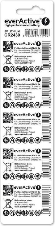 Produktbild Everactive Mini (5 Stk., CR2430, 300 mAh)