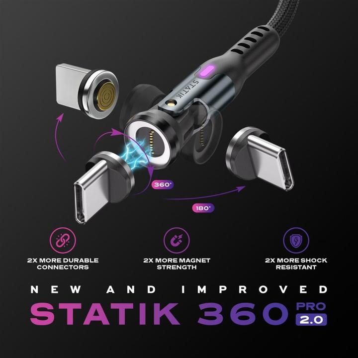 Image du produit Statik 360 Pro (1 m, USB 2.0, 100 W)