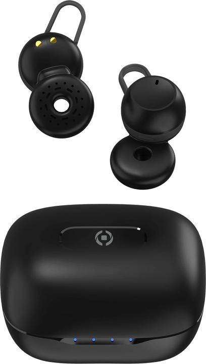 Actual product image Celly AMBIENTAL, True Wireless Stereo (TWS), Calls/Music, 20 - 20000 Hz, 33 g, Headset, Black (4 h, Wireless)