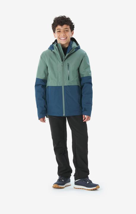Produktbild Quechua Softshellhose Kinder Gr. 122–170 warm Wandern - SH500 blau (122)