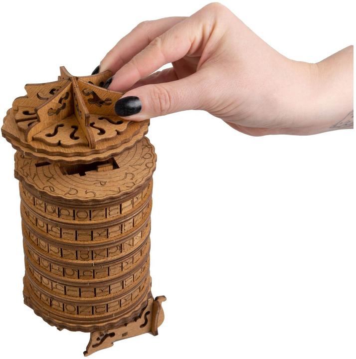 Actual product image Escape Welt Cryptex - puzzle box (German, 1 - 2 Players)