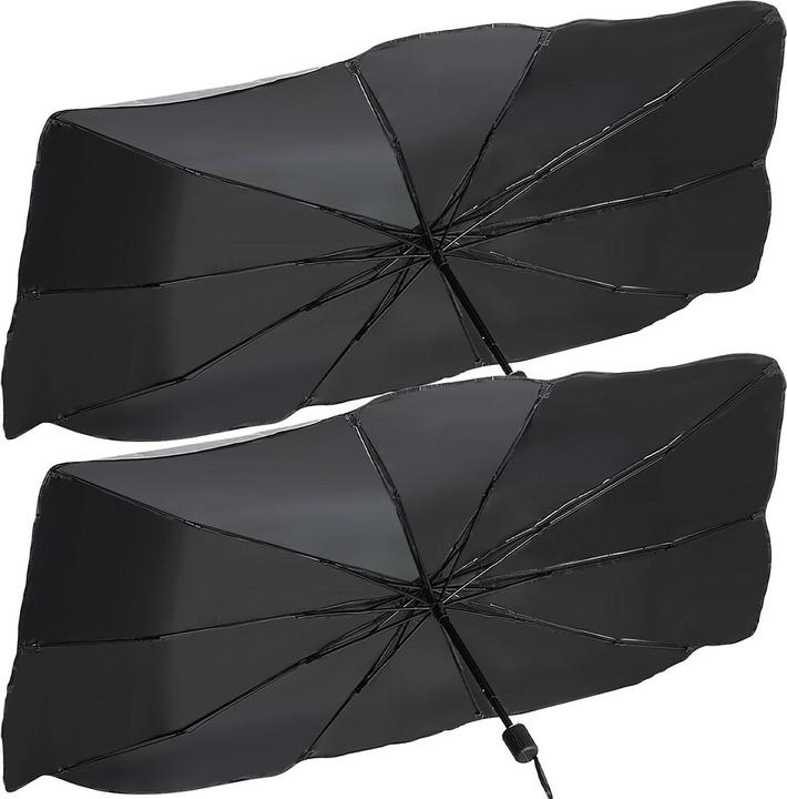 Produktbild Casativo 2er-Set Wärmeisolierender Sonnenschutz für die Windschutzscheibe, UV50+, 145 x 79 cm