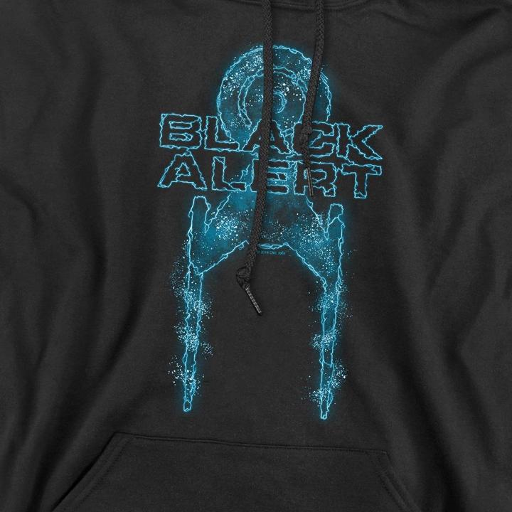 Produktbild Universal Textiles Black Alert Kapuzenpullover (S)