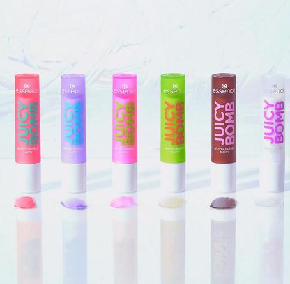 Actual product image essence Juicy bomb (Lip balm)