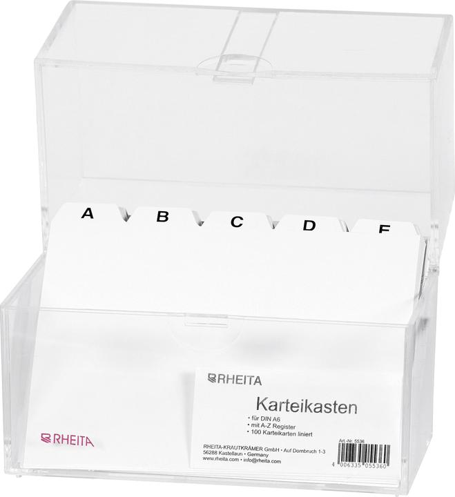 Rheita Karteikasten (A6)