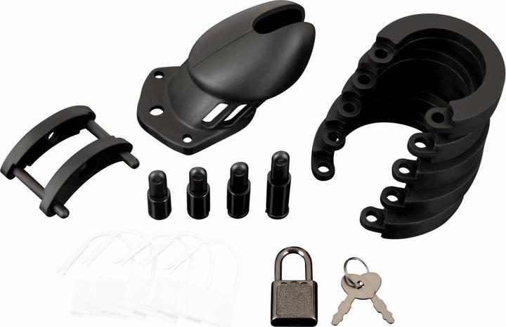 Produktbild Blue Line C&B GEAR Silicone Chastity Cage - Black