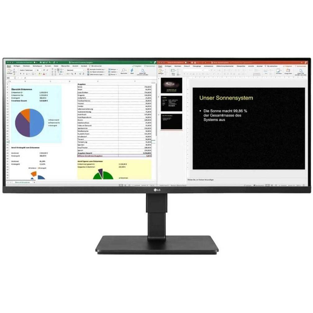 LG 34BR65F (2560 x 1080 Pixel, 34"), Monitor, Schwarz