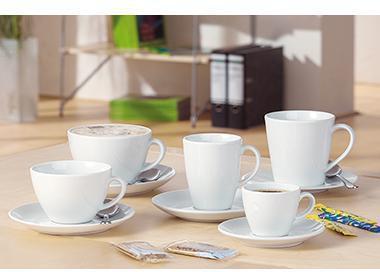 Productafbeelding Esmeyer Cappuccinokop Bistro 52 433-213 ws 6 st./pak.+saucer (300 ml, 6x)