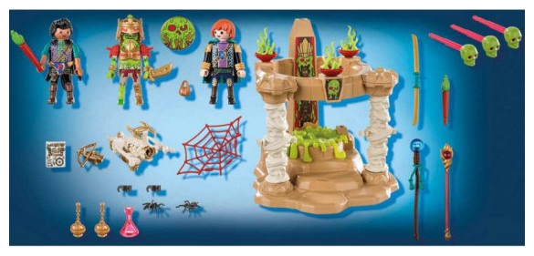 Actual product image Playmobil Sal'ahari Sands - Temple of the Skeleton Army (70751, Playmobil Novelmore)