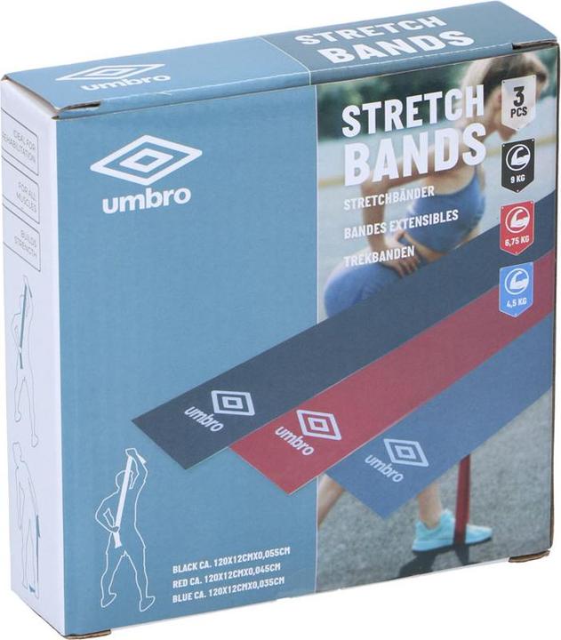 Productafbeelding Umbro Stretch bands 3 stuks (1.20 m)
