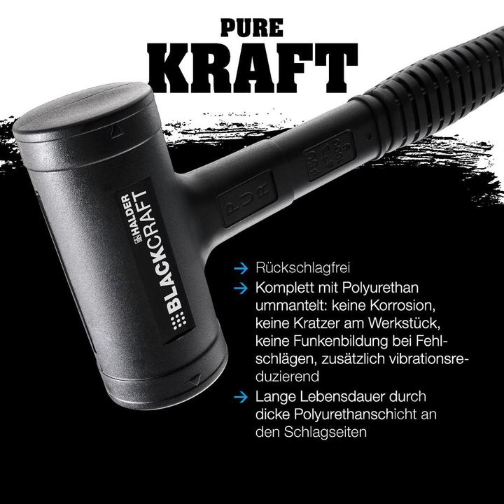 Immagine prodotto Halder Martello a faccia morbida BLACKCRAFT (1300 g)