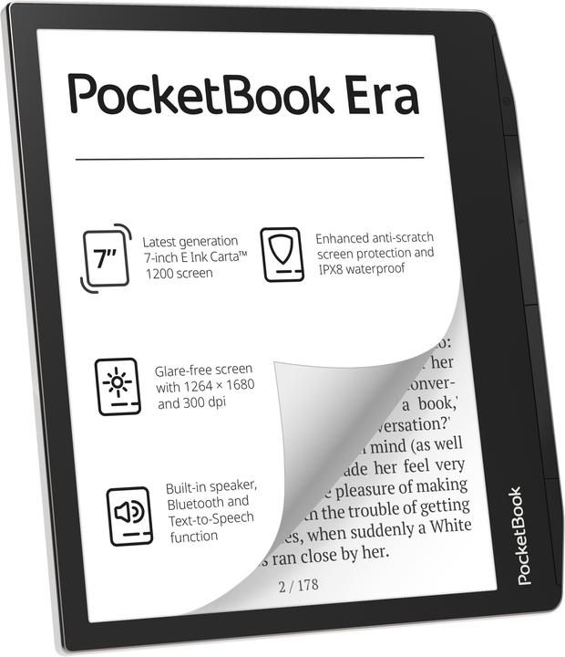 Productafbeelding PocketBook Era (7", 16 GB, Sterrenstof Zilver)