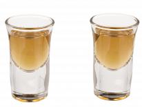 Produktbild Ootb Ringwurf Trinkspiel aus Holz 25cm, inkl. 2 Shot Gläser