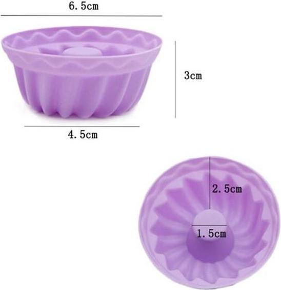 Produktbild MU Classic Silikon Mini Muffin Förmchen (6.50 cm)