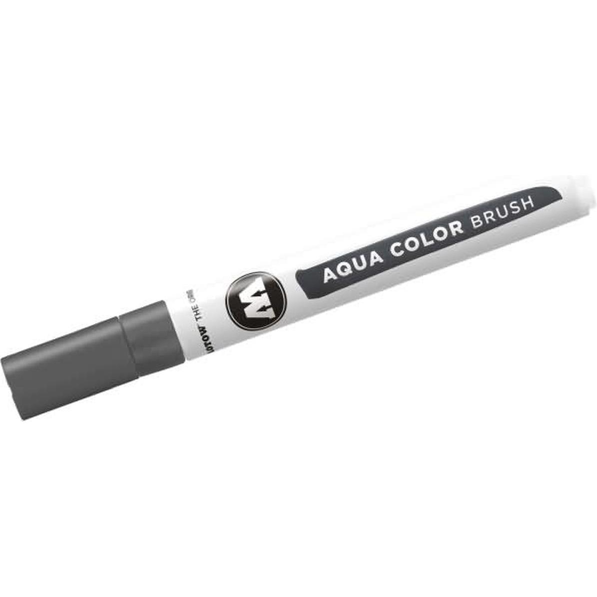 Molotow, Malstifte, Aquarellstift Color Brush Aqua 1-2 mm neutralgrau 01 (neutralgrau 01, 1 x)