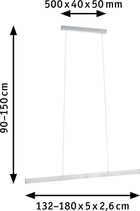 Actual product image Paulmann Aptare Zibee (2050 lm)