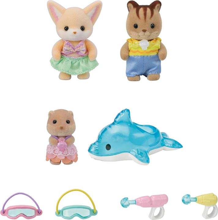 Immagine prodotto Sylvanian Families Amici dell'asilo avventurosi "Divertimento in piscina