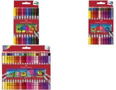 Actual product image Faber-Castell Double fibre painter (Multicoloured, 40 x)