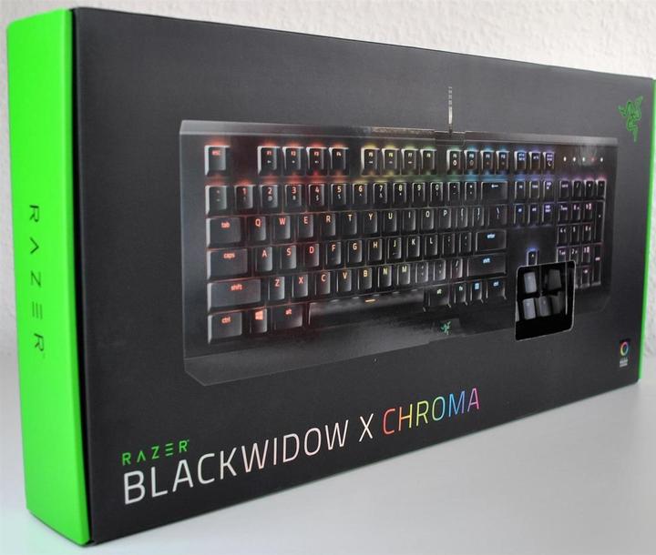 Actual product image Razer BlackWidow X Chroma (DE, Cable)