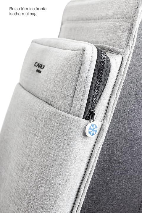 Actual product image Carlett URBAN Duo LETT430 Cooler Boodschappentrolley - Koelvak - 4 wielen - Opvouwbaar - 36 L - Cherry Rood