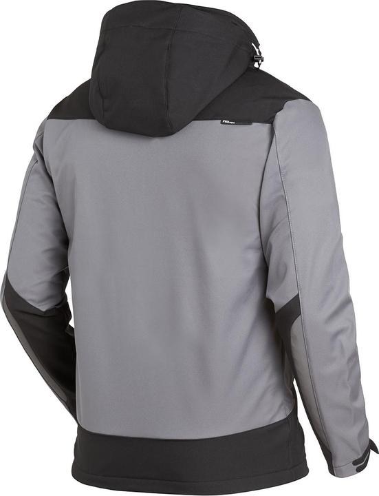 Productafbeelding FHB Heren softshell jas JANNIK grijs, zwart maat L (L)