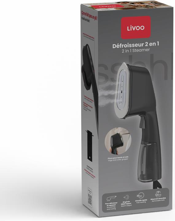 Productafbeelding Livoo 2-in-1 Dampfglätter (1300 W, 20 g/min)