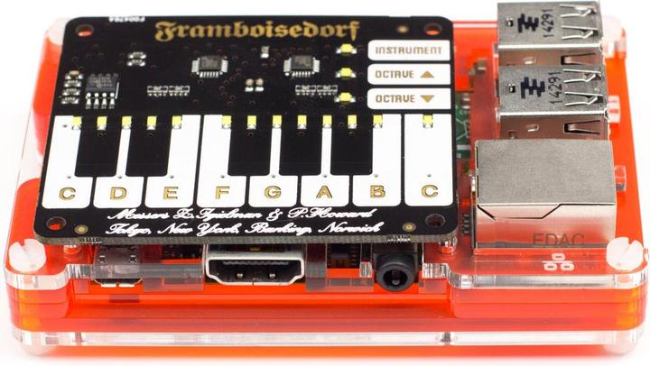 Actual product image Pimoroni Piano HAT (Various)