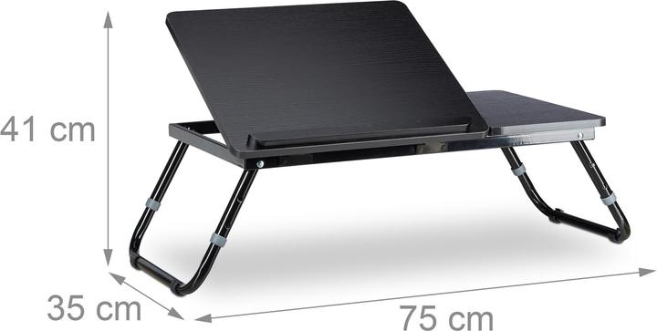 Produktbild Relaxdays Laptoptisch fürs Bett