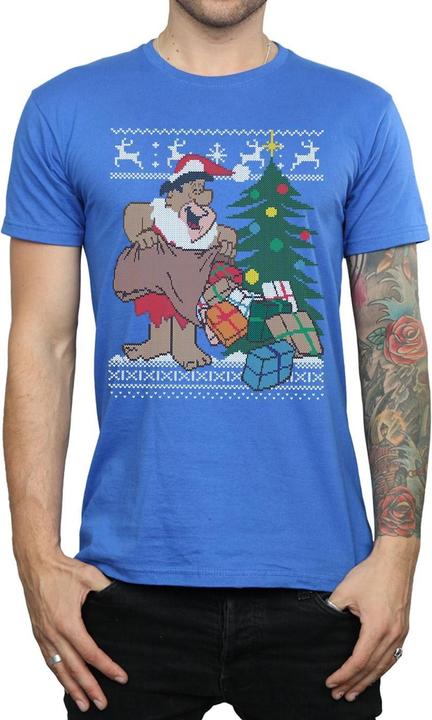 Produktbild The Flintstones Christmas Fair Isle TShirt (M)