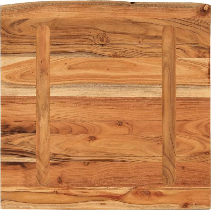 Image du produit VidaXL Étagère murale Rectangulaire Bord d'arbre Étagère suspendue Bureau Étagère en bois massif Acacia