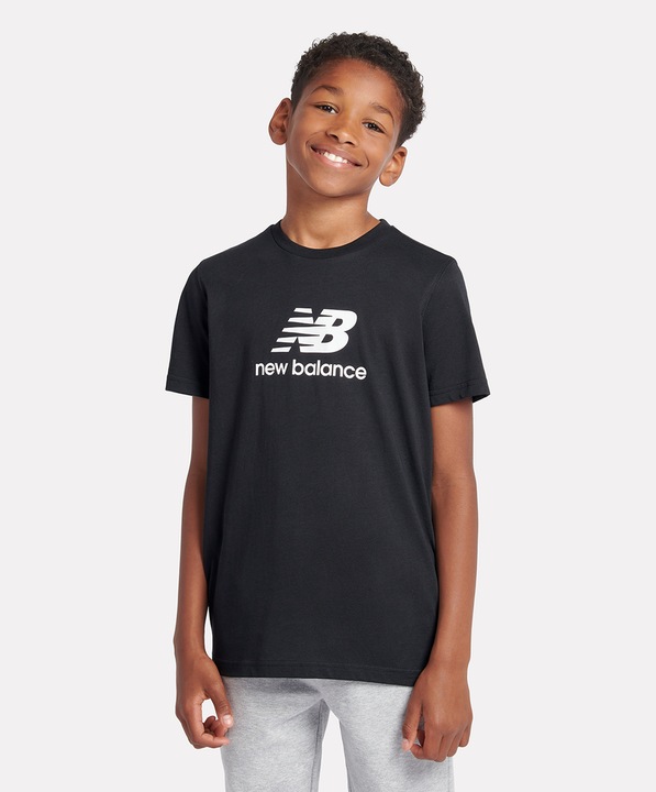 Image du produit New Balance B Jersey Stacked Logo Tee (9, 10)