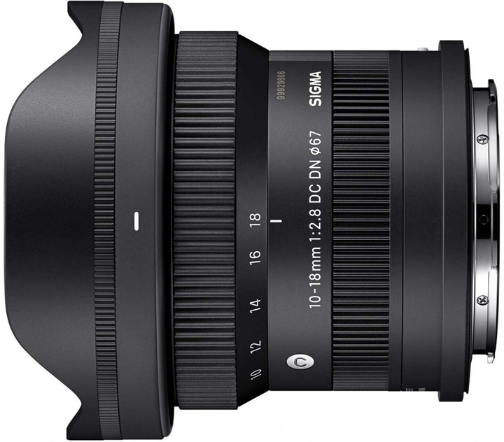 Image du produit Sigma 10-18mm f/2.8 DC DN (Sony E, APS-C / DX)