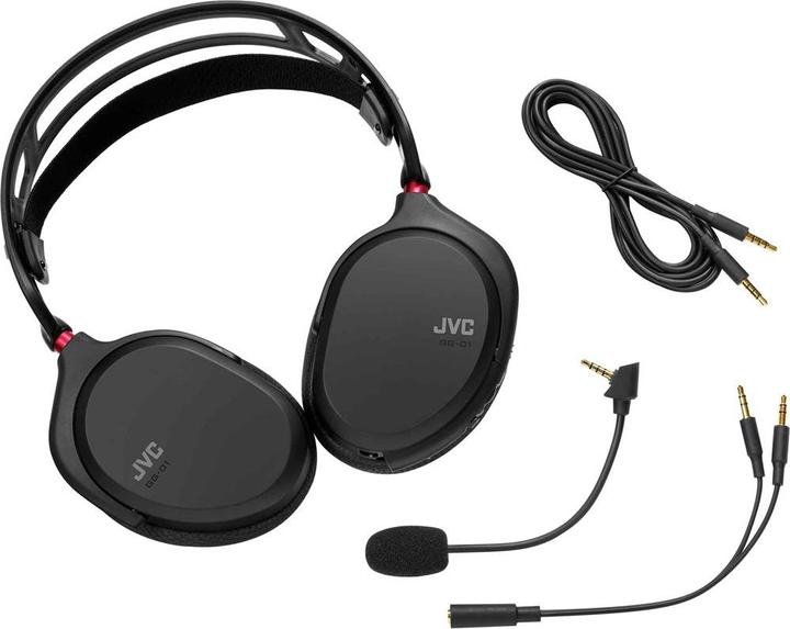 Image du produit JVC GG-01BQ casque de jeu filaire noir (Filaire)