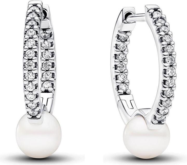 Immagine prodotto Pandora Perla d'acqua dolce trattata creola e pavé (Argento 925)