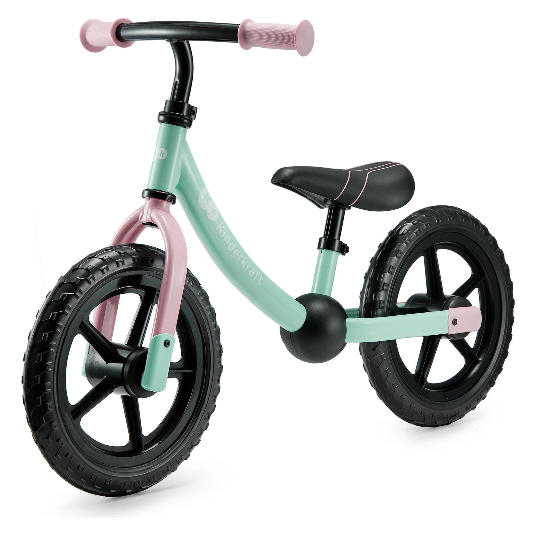 KinderKraft Balance Bike 2WAY Next 2025 Candy Mint