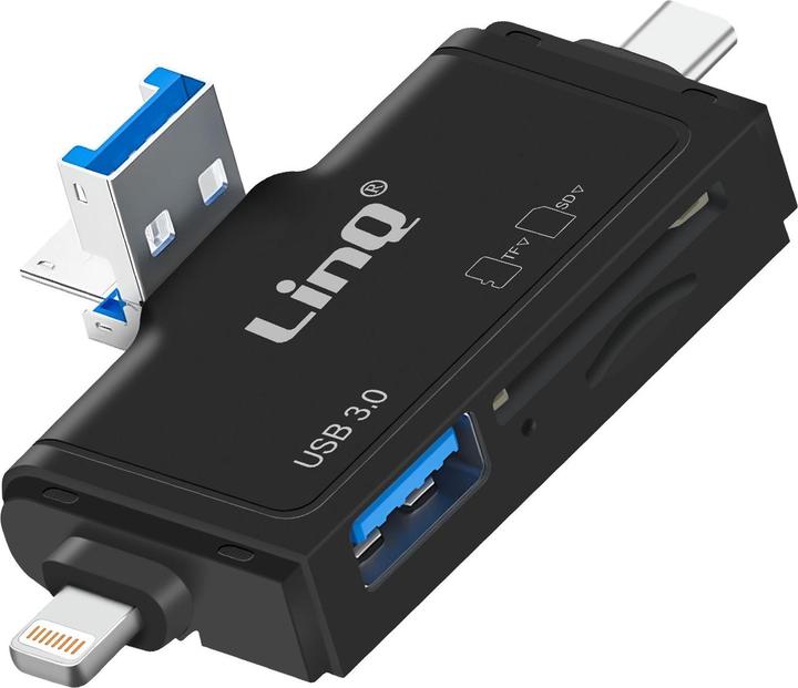 LinQ SD/microSD/USB3.0 Multi-Reader (USB 3.0)