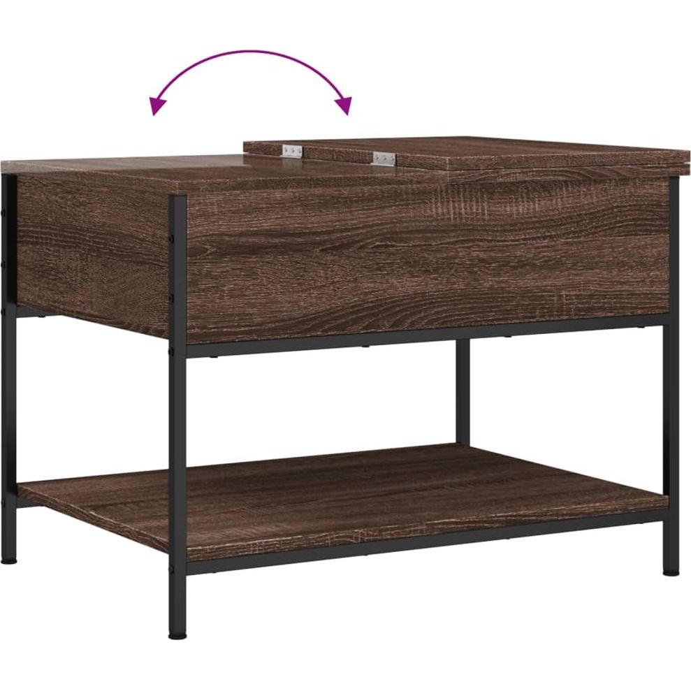 VidaXL, Couchtisch + Beistelltisch, Noah (100 x 50 x 50 cm)
