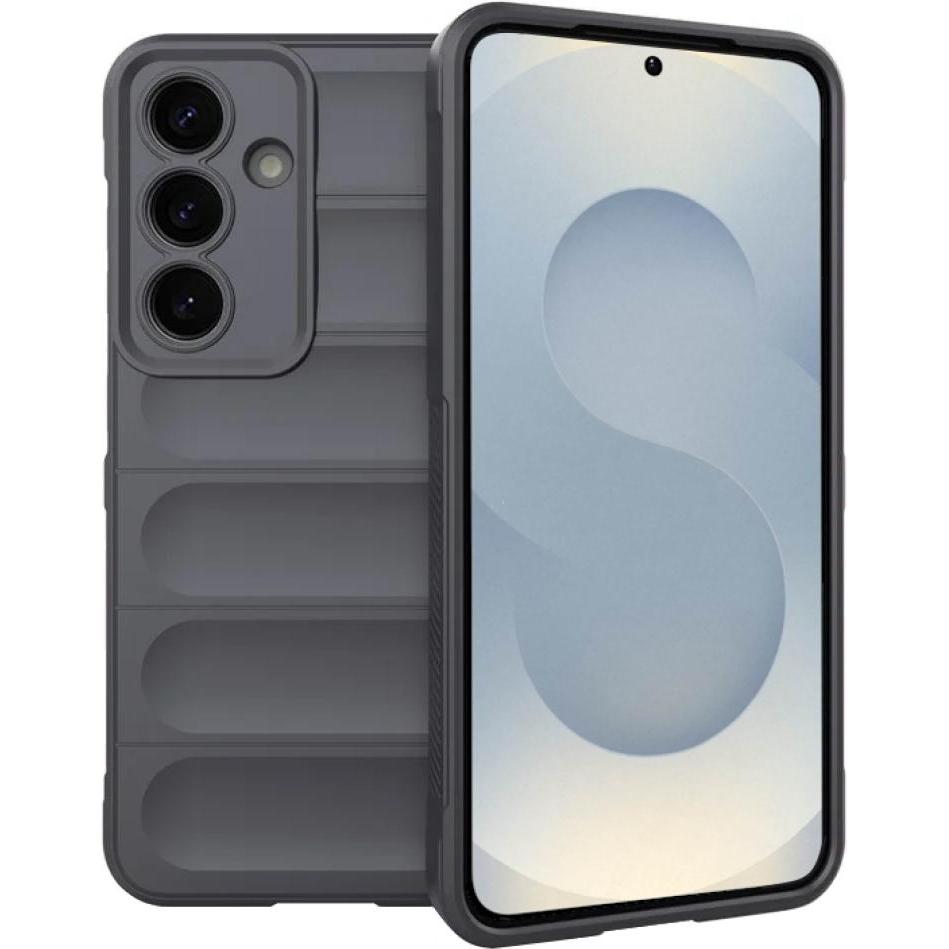 Screenguard CloudCase Samsung Galaxy S25 Hülle (Samsung Galaxy S25), Smartphone Hülle, Grau