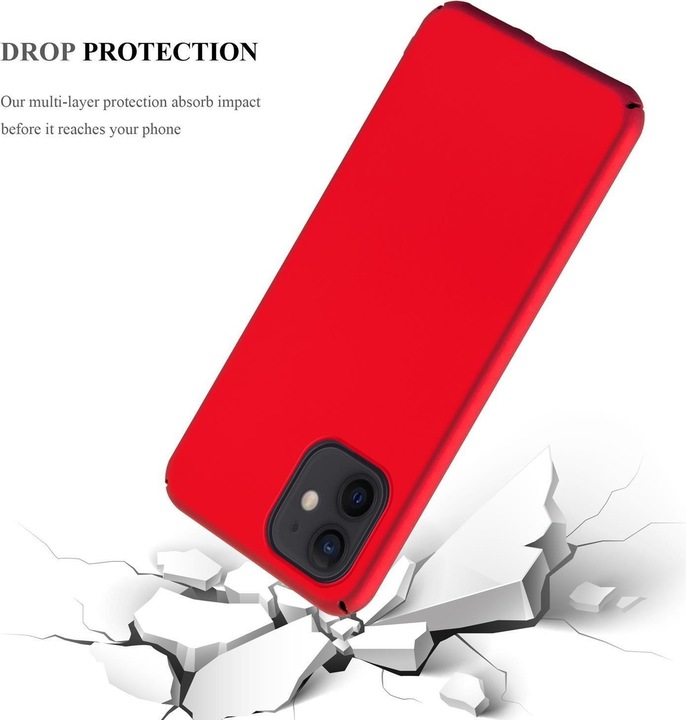 Produktbild Cadorabo Hard Cover Matt Metall Cover (Apple iPhone 12, Realme 12 Pro+)