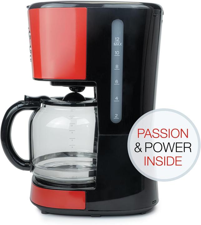Actual product image Korona Coffee machine - Retro red - 4053035106670