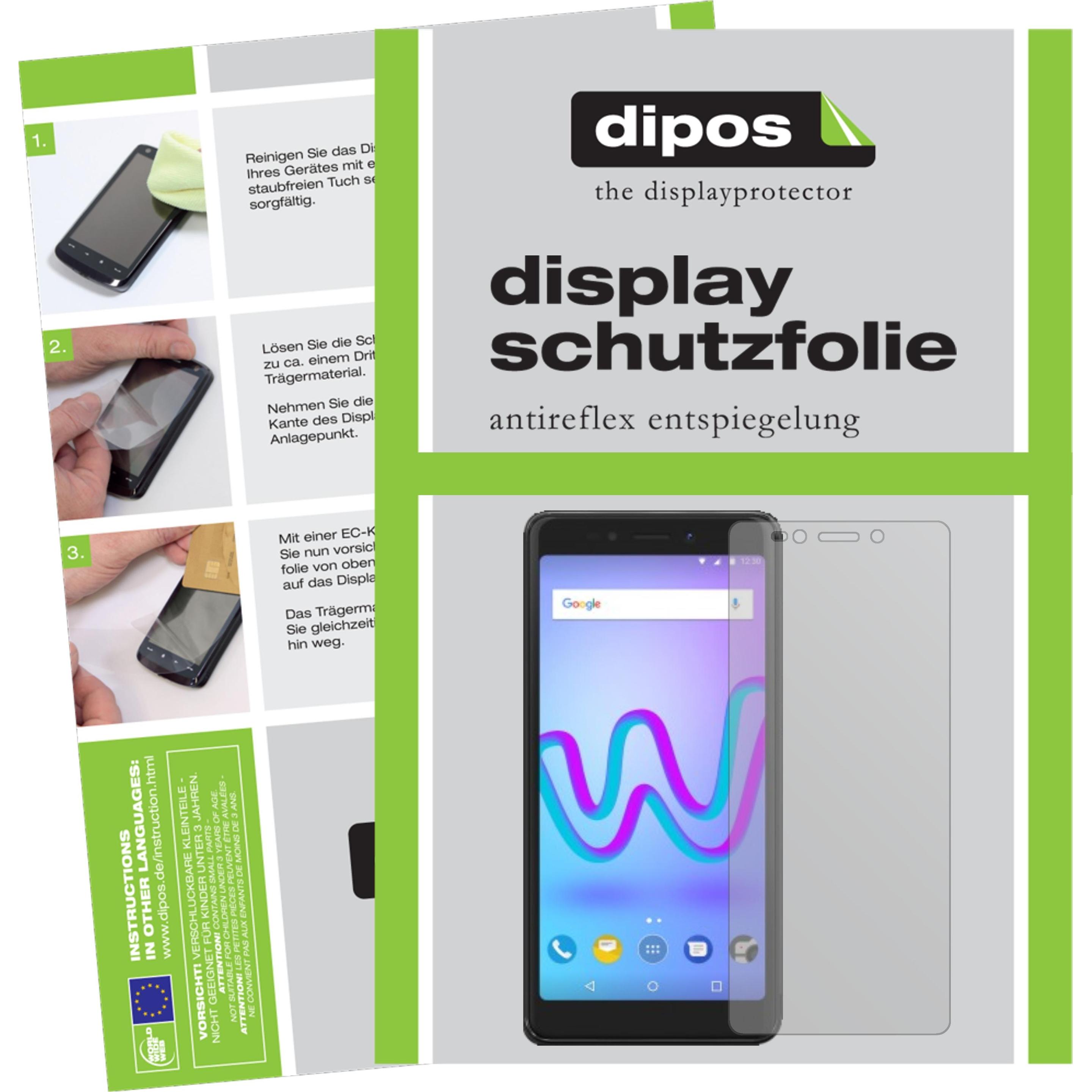 Thumbnail - Dipos Displayschutzfolie Antireflex (1 Stück, Wiko Jerry 3), Smartphone Schutzfolie, Transparent