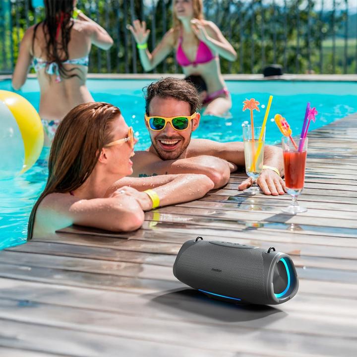Actual product image Medion LIFE® P61762 Portable Bluetooth® speaker (47 h, Battery operated)