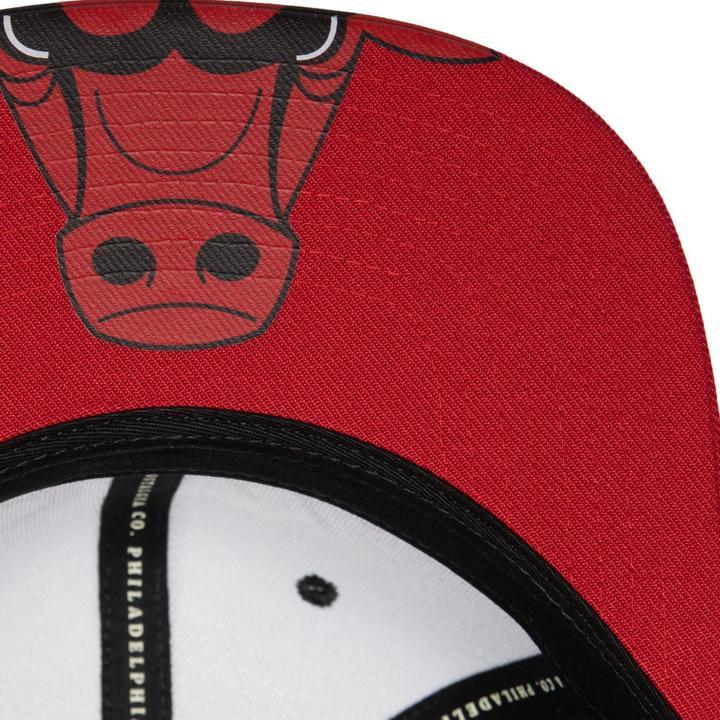 Produktbild Mitchell & Ness Snapback Cap VISOR PRINT Chicago Bulls (One Size)