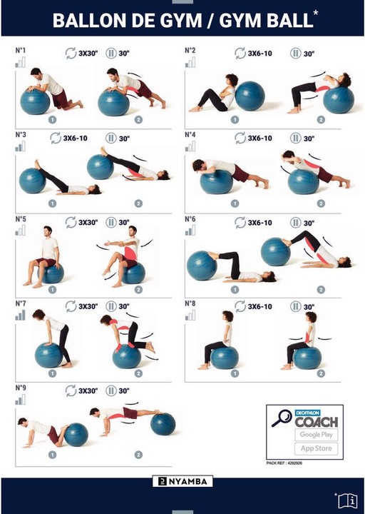 Produktbild Domyos Swiss Ball Basic (65 cm)