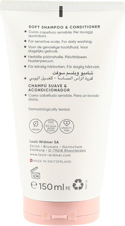 Produktbild Widmer Louis Soft Shampoo und Conditioner ohne Parfum 150 ml (150 ml, Flüssiges Shampoo)