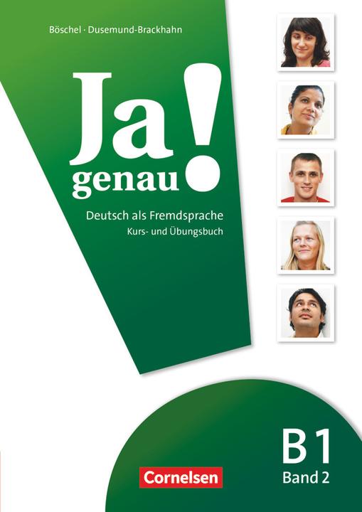 Produktbild Ja genau! B1 Bd.2. Kurs- und Übungsbuch (Deutsch, Claudia Böschel, 2011)