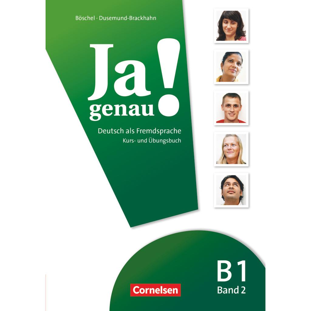 Ja genau! B1 Bd.2. Kurs- und Übungsbuch, Schulbücher von Claudia Böschel