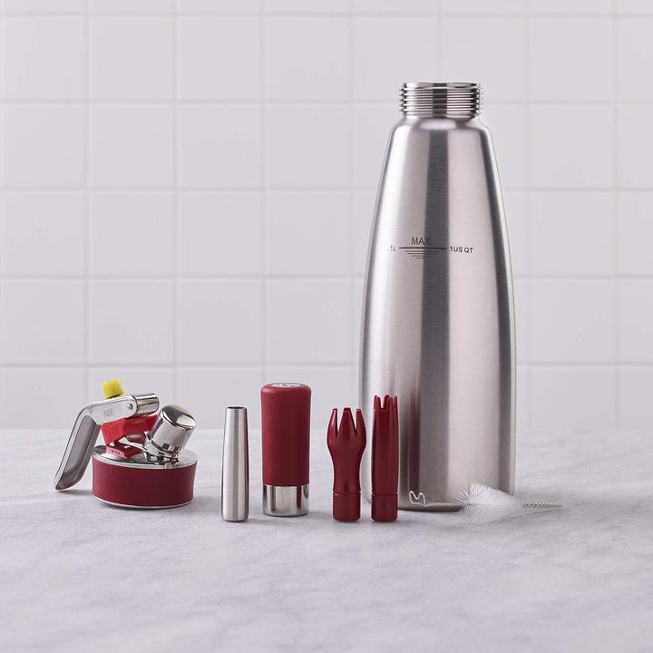 Produktbild Rosenthal Sahnesiphon 1,0 L Gelati / Edelstahl/Rot (1 l)