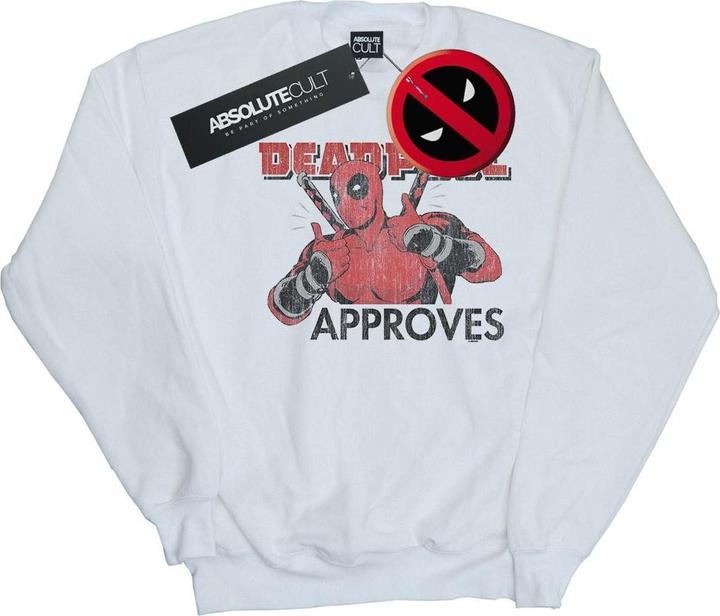 Immagine prodotto Deadpool Approves Felpa Uomo (5XL)