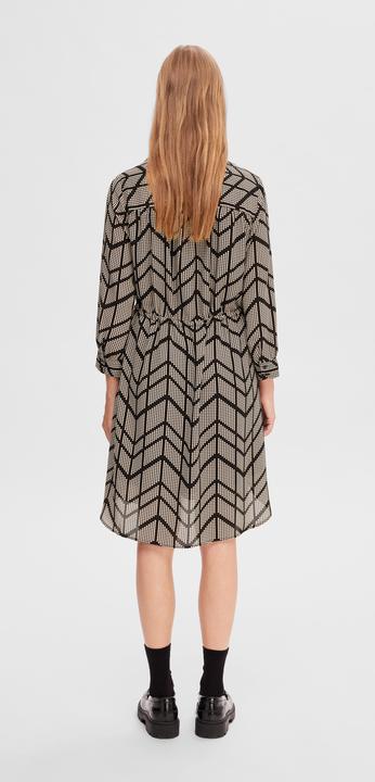 Actual product image Selected Print mini dress (40)